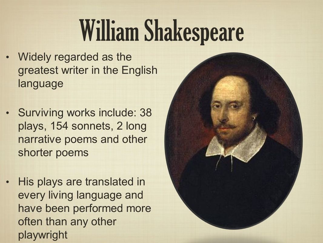 a biography about william shakespeare